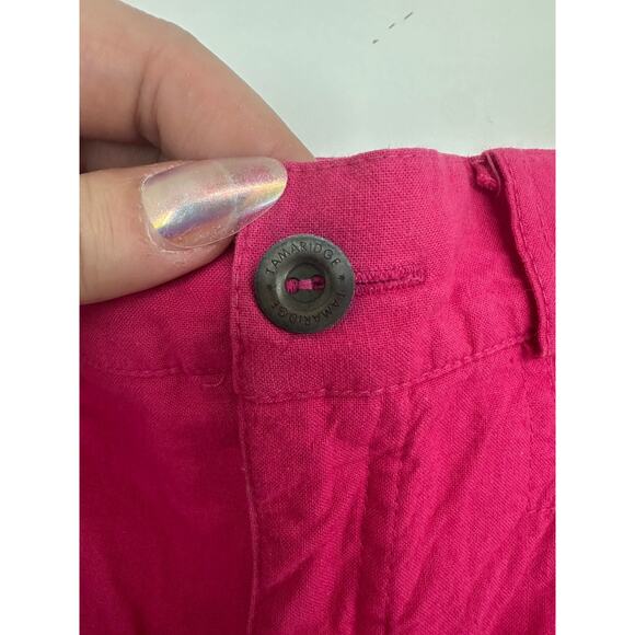 Tamaridge Womens Dress Pants Size 6 Pink Pleated High Waisted Trousers Vintage - Picture 3 of 11